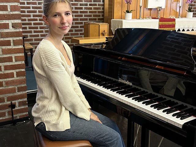 Mye flott musikk i gudstjenesten 1.juni